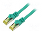 Patch cord | S/FTP | Cat 6a | RJ45 plug,both sides | stranded | Cu | 1m
