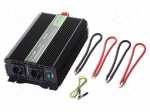 Converter: DC/AC | 2kW | Uout: 230VAC | Out: AC sockets 230V | 90% | 12V