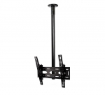 B-Tech Universal Flat Screen Ceiling Mount with Tilt (VESA 400) - 1m &Oslash;50mm Pole