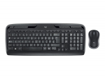 Logitech MK330 | Keyboard and Mouse Set | Wireless | Mouse included | US International | Black | 2.4 GHz