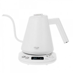 Adler | Kettle | AD 1349w | Electric | 1100 W | 1 L | Stainless Steel | 360&deg; rotational base | White