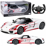 M&auml;nguala | PC | Konsoolid | Tarvikud // Raadio teel juhitavad m&auml;nguasjad ja tarvikud // Auto Porsche 918 Spyder Performance Zdalnie Sterowane RC Białe Rastar 1:14