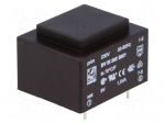 Transformer: encapsulated | 1.5VA | 230VAC | 9V | 166mA | Mounting: PCB