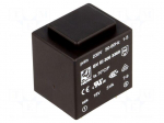 Transformer: encapsulated | 3VA | 230VAC | 18V | 167mA | Mounting: PCB