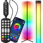 LED valgustus // Valgustid uutest tarnetest // Lampa narożna podłogowa stojąca rgb led pilot aplikacja music sensor 150cm