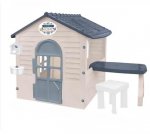PLAYHOUSE MOCHTOYS GARDEN HOUSE W TABLE