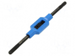 Tap wrench | Grip capac: M1-M10 | L: 175mm | zinc alloy | Silver