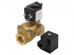 Electromagnetic valve | BSP 1/2" | 12mm | Pressure: 0.1&divide;16bar | 24VDC