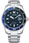 CITIZEN Marine Sporty Men&rsquo;s Watch AW1761-89L / silver-blue