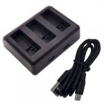 ExtraDigital Triple Charger for DJI Osmo Action 3/Action 4