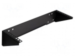 Mounting rack | black | Height: 3U | Standard: 19"
