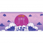 HYTE Eternity Desk Pad, Gaming Mouse Pad (Purple/Multicolor)