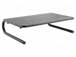 Monitor stand | 20kg | Mat: aluminium,plastic,stainless steel