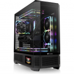 Thermaltake View 600 TG Black, Full-Tower Case Black, Tempered Glass