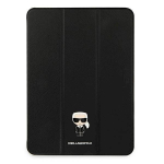 Karl Lagerfeld KLFC12OKMK Book Cover for iPad 12.9" Pro 2021 / black