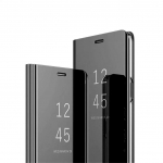 Fusion Clear View case grāmatveida maks Samsung Galaxy A42 5G melns