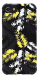 Fusion leaves case silikona aizsargapvalks Samsung A726 | A725 Galaxy A72 | A72 5G melns - dzeltens