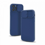 Fusion Camera Protect silikona aizsargapvalks Apple iPhone 13 Pro Max zils