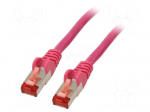 Patch cord | S/FTP | Cat 6 | RJ45 plug,both sides | stranded | Cu | 50m