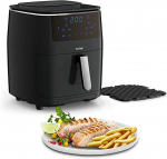 Tefal 3-in-1 Easy Fry Grill & Steam, hot air fryer (black)