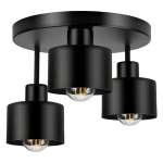 M&auml;nguala | PC | Konsoolid | Tarvikud // M&auml;nguasjad ja m&auml;ngud lastele // ZD177 Wisząca lampa sufitowa 3xe27 czarna