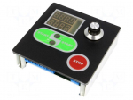 Module: process analogue calibrator | IN 2: 4&divide;20mA | panel | 90x90mm