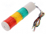 Signaller: signalling column | LED | red/amber/green | Usup: 24VDC