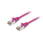 Kaabel Patchkabel Cat6A S/FTP 2xRJ45 30.00m purple LSZH pol&uuml;kotis