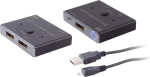 Shiverpeaks Shiverpeaks PROFESSIONAALNE DisplayPort 1.4 l&uuml;liti 2x1 8K