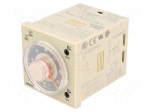 Timer | 0,05s&divide;30h | DPDT | 250VAC/5A | 100&divide;240VAC | octal | -10&divide;55&deg;C