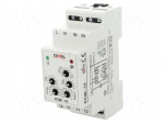 Timer | 0,1s&divide;100days | SPDT | 250VAC/16A | 230VAC | 230VDC | DIN | PIN: 8