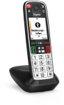 Lauatelefon Gigaset Gigaset EASY 500 analoog-/DECT helistaja nime ja numbri kuvamisega Black, Silver