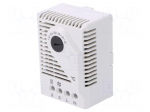 Sensor: thermostat | Contacts: SPDT | 10A | 120VAC | IP20 | Mounting: DIN