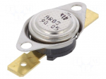 Sensor: thermostat | Output conf: SPST-NC | 90&deg;C | 16A | 250VAC | &plusmn;5&deg;C