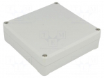 Enclosure: multipurpose | X: 120mm | Y: 122mm | Z: 37mm | EUROMAS II | ABS
