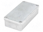 Enclosure: multipurpose | X: 52.5mm | Y: 102.5mm | Z: 25.5mm | aluminium