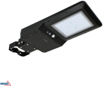 SOLARNA OPRAWA ULICZNA LED SOLGER 40W 6000LM 3000/4000/6000K IP65 CZARNA CZ. PIR