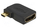 Adapter | HDMI socket,micro HDMI plug | High Speed + Ethernet