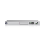 Mākoņa vārteja UDM-Pro 9-port GbE 2-port 10G SFP+ 3.5Gbps IDS/IPS 1-Bay 3.5" HDD NVR Rack mount 1U