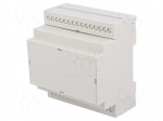Enclosure: for DIN rail mounting | Y: 90.2mm | X: 83.6mm | Z: 57.5mm