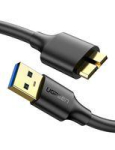 Cable Ugreen  UGREEN USB 3.0 - micro USB 3.0 kabelis 1m melns