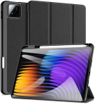 Tablet accessories Dux Ducis  Maciņ&scaron; grāmata Dux Ducis  Redmi Pad 7/7 Pro Domo Series Tri-fold Stand PU Leather Tablet Cover Black 6971824162707 (6971824162707)