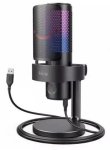 Headphone with microphone FIFINE A9 RGB Black