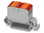 Splice terminal: rail | 24A | 690V | push-in | PA | L: 29.2mm | 0.14&divide;4mm2