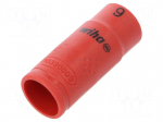 Key | insulated,hex socket,socket spanner | HEX 9mm | 1/4" | 42mm