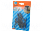 Kit: clips | Pcs: 4 | 0&divide;18mm