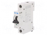 Circuit breaker | 230/400VAC | Inom: 16A | Poles: 1 | DIN | Charact: C