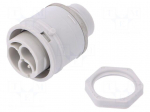 Connector: AC supply | push-in | male | 0.5&divide;2.5mm2 | 16A | 250V | ways: 3