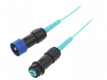 Connector: fiber optic | patchcord | PIN: 1 | bayonet | Buccaneer 4000
