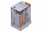Relay: electromagnetic | 4PDT | Ucoil: 110VAC | 7A/250VAC | 7A/30VDC